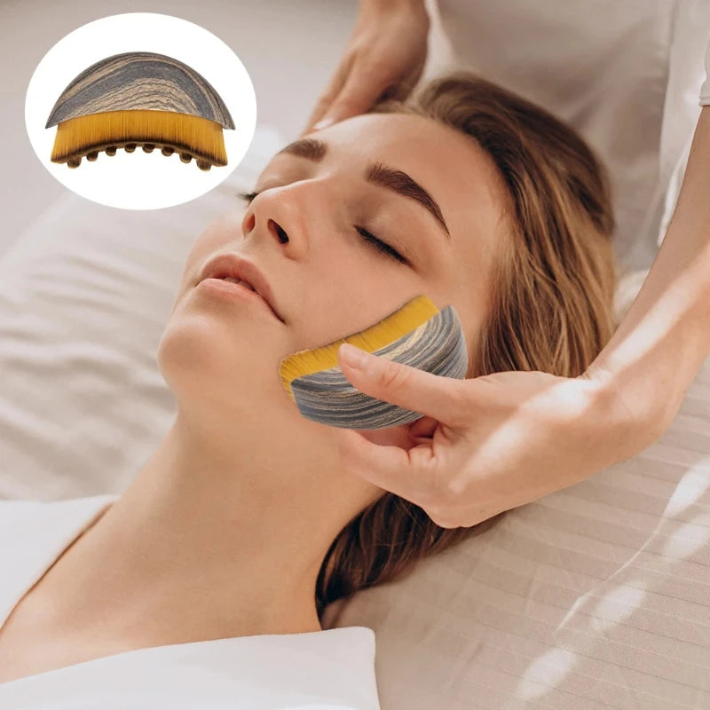 Facial Dry Brush – Lymphatic Massage & Glowing Skin Tool